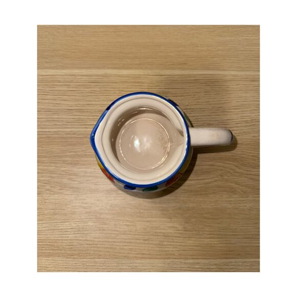 Alco Industrial Floral Ceramic Creamer VINTAGE - Picture 3 of 4